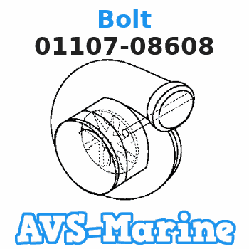 01107-08608 Bolt Suzuki