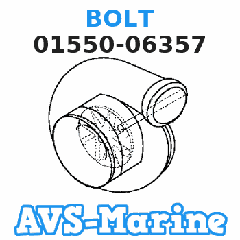 01550-06357 BOLT Suzuki