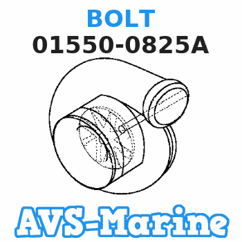 01550-0825A BOLT Suzuki