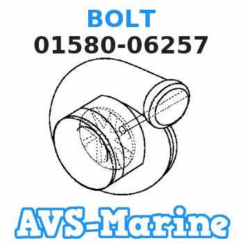 01580-06257 BOLT Suzuki