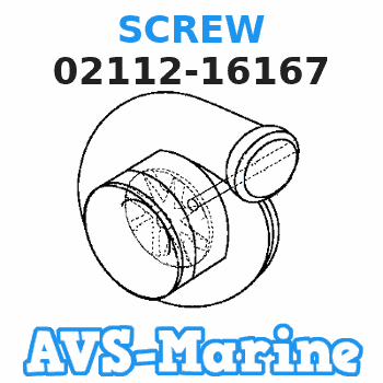 02112-16167 SCREW Suzuki