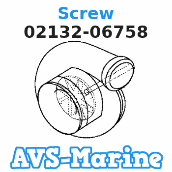 02132-06758 Screw Suzuki