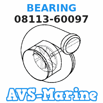 08113-60097 BEARING Suzuki