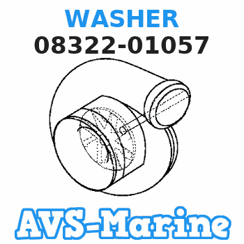 08322-01057 WASHER Suzuki
