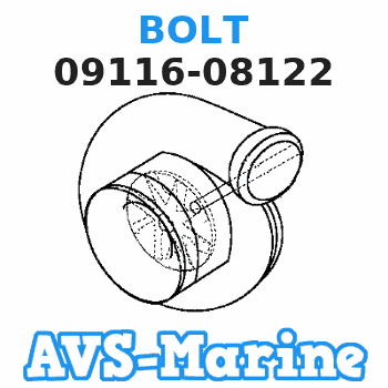 09116-08122 BOLT Suzuki