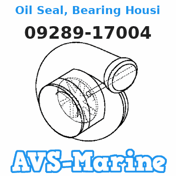 09289-17004 Oil Seal, Bearing Housing Suzuki