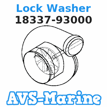 18337-93000 Lock Washer Suzuki
