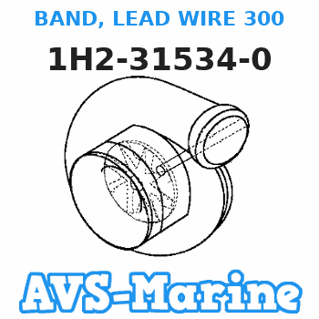 1H2-31534-0 BAND, LEAD WIRE 300 Tohatsu