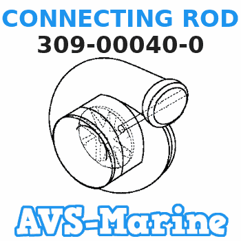 309-00040-0 CONNECTING ROD Tohatsu