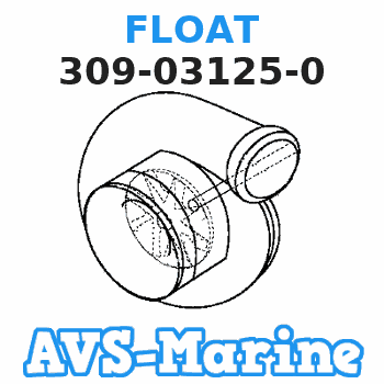 309-03125-0 FLOAT Tohatsu