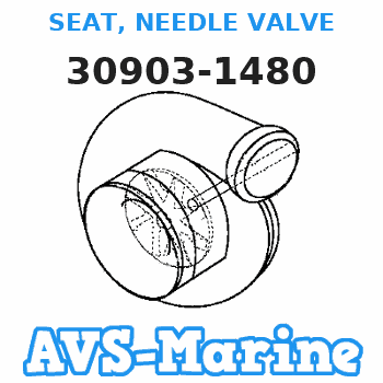 30903-1480 SEAT, NEEDLE VALVE Tohatsu