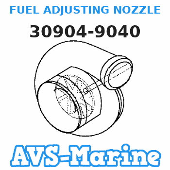 30904-9040 FUEL ADJUSTING NOZZLE Tohatsu