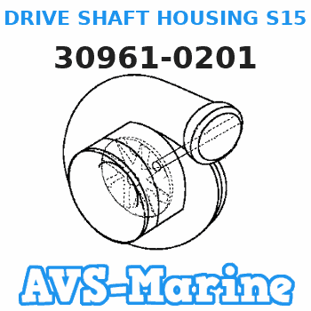 30961-0201 DRIVE SHAFT HOUSING S15" Tohatsu