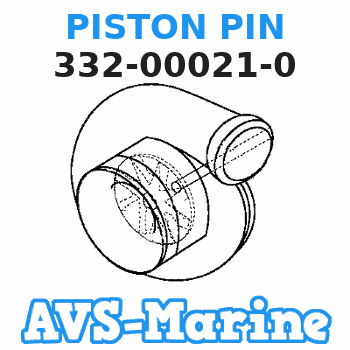 332-00021-0 PISTON PIN Tohatsu