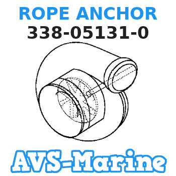 338-05131-0 ROPE ANCHOR Tohatsu