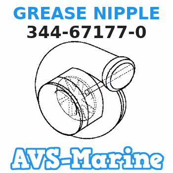 344-67177-0 GREASE NIPPLE Tohatsu