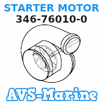 346-76010-0 STARTER MOTOR Tohatsu