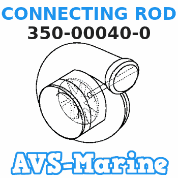 350-00040-0 CONNECTING ROD Tohatsu