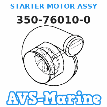350-76010-0 STARTER MOTOR ASSY Tohatsu