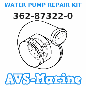 362-87322-0 WATER PUMP REPAIR KIT Tohatsu