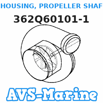 362Q60101-1 HOUSING, PROPELLER SHAFT Tohatsu