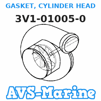 3V1-01005-0 GASKET, CYLINDER HEAD Tohatsu