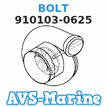 910103-0625 BOLT Tohatsu