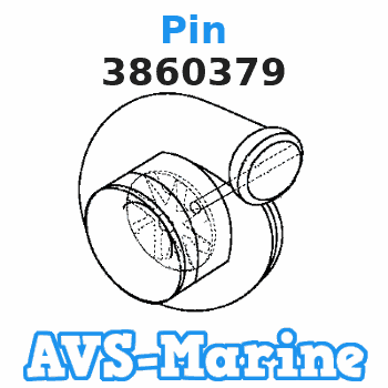 3860379 Pin Volvo Penta