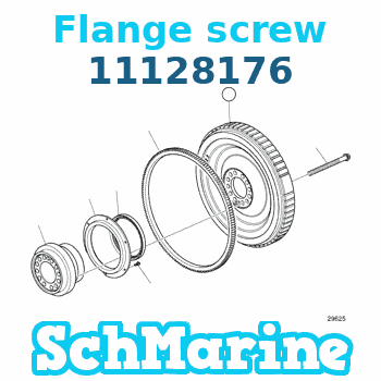 11128176 Flange screw Volvo Penta 
