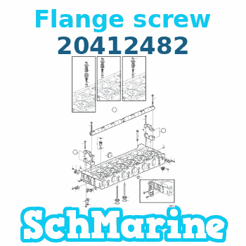 20412482 Flange screw Volvo Penta 