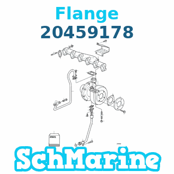 20459178 Flange Volvo Penta 