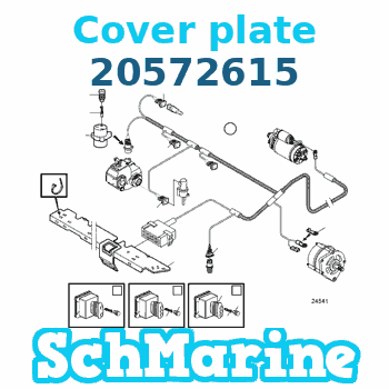 20572615 Cover plate Volvo Penta 