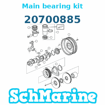 20700885 Main bearing kit Volvo Penta 
