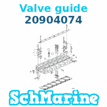 20904074 Valve guide Volvo Penta 