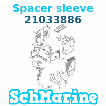 21033886 Spacer sleeve Volvo Penta 