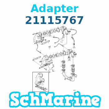 21115767 Adapter Volvo Penta 