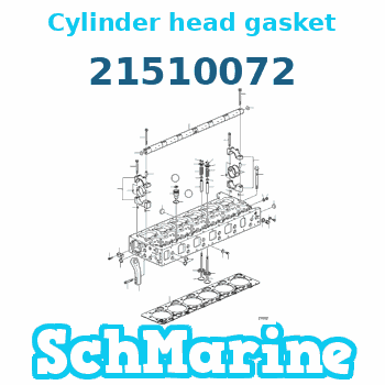 21510072 Cylinder head gasket Volvo Penta 