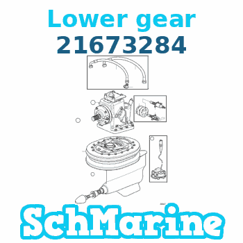 21673284 Lower gear Volvo Penta 