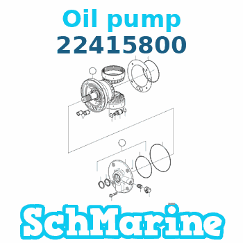 22415800 Oil pump Volvo Penta 