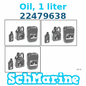 22479638 Oil, 1 liter Volvo Penta 