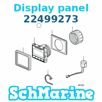 22499273 Display panel Volvo Penta 