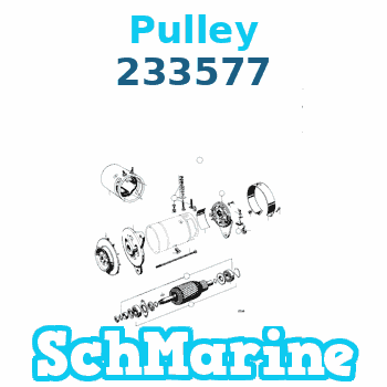 233577 Pulley Volvo Penta 