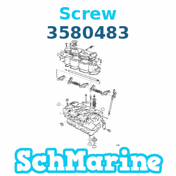 3580483 Screw Volvo Penta 