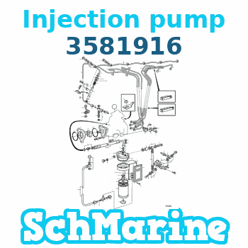 3581916 Injection pump Volvo Penta 