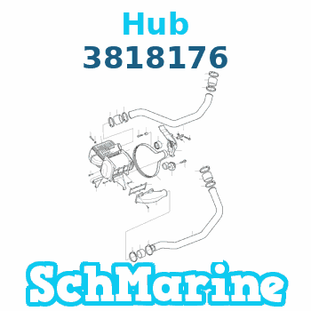 3818176 Hub Volvo Penta 