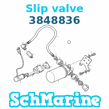 3848836 Slip valve Volvo Penta 