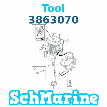 3863070 Tool Volvo Penta 