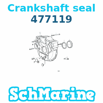 477119 Crankshaft seal Volvo Penta 