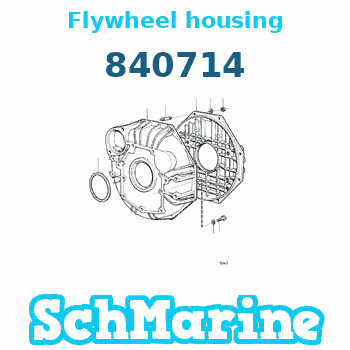 840714 Flywheel housing Volvo Penta 