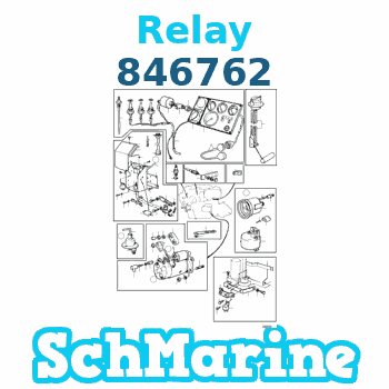 846762 Relay Volvo Penta 